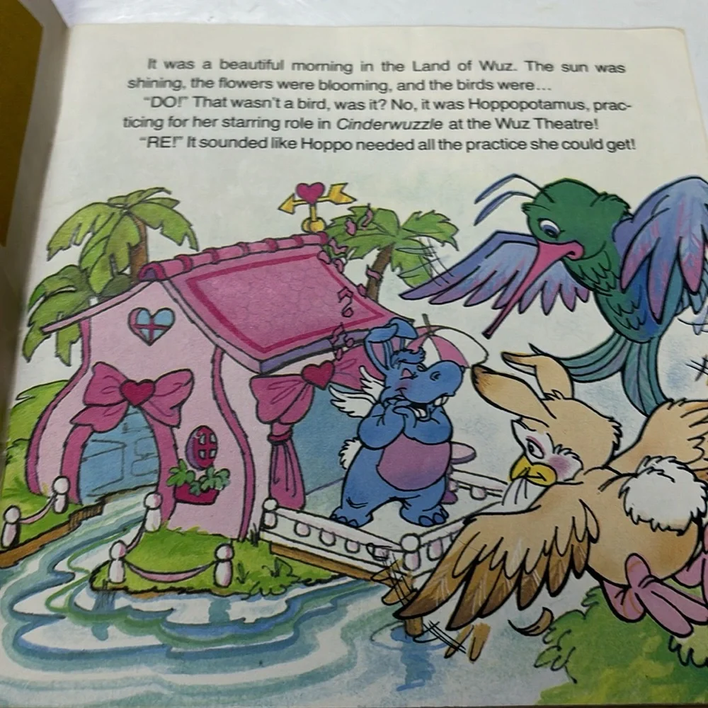 WUZZLES BOOK 1980s wuzzel book Wizzles Books WALT DISNEY WUZZLES BOOKS